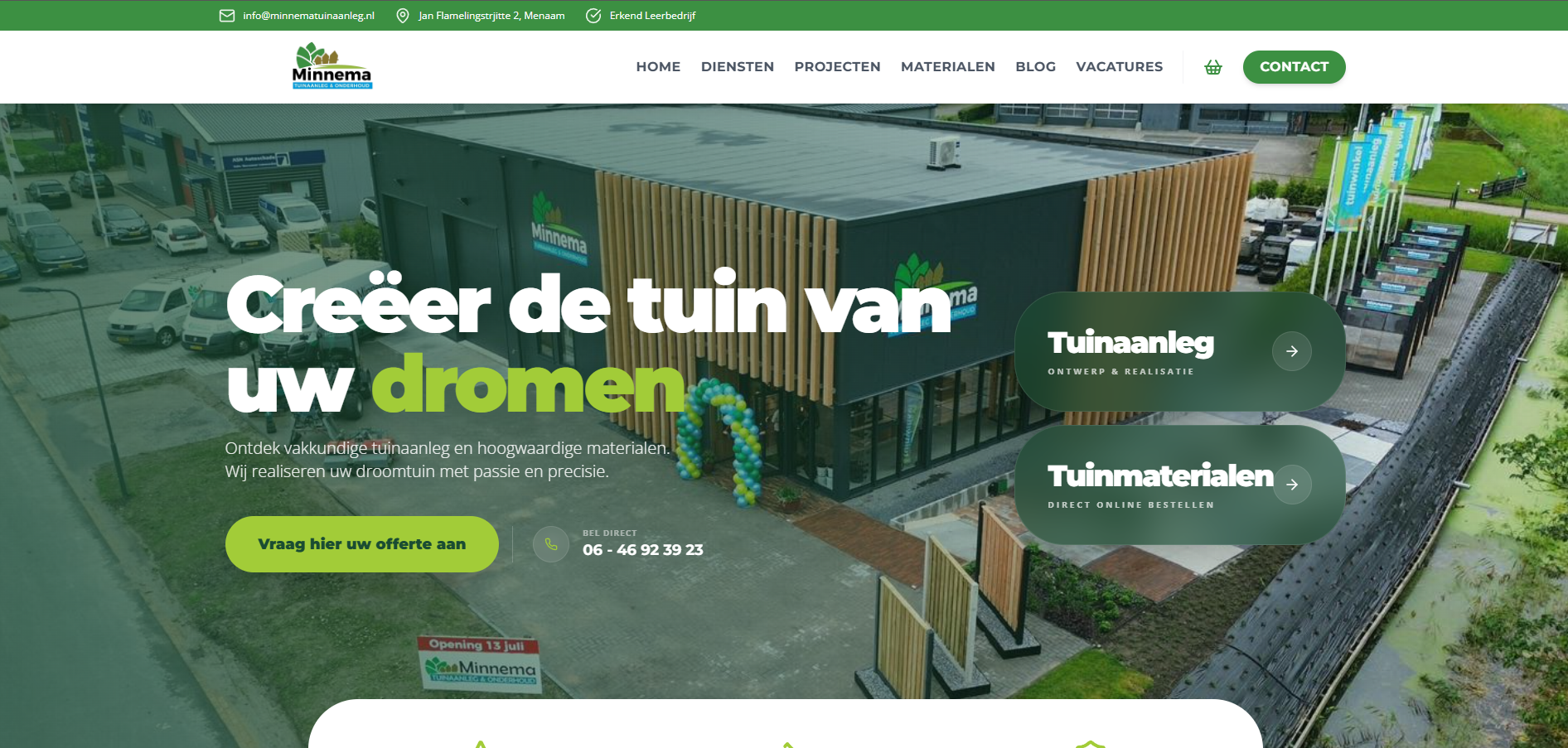 Minnema Tuinaanleg